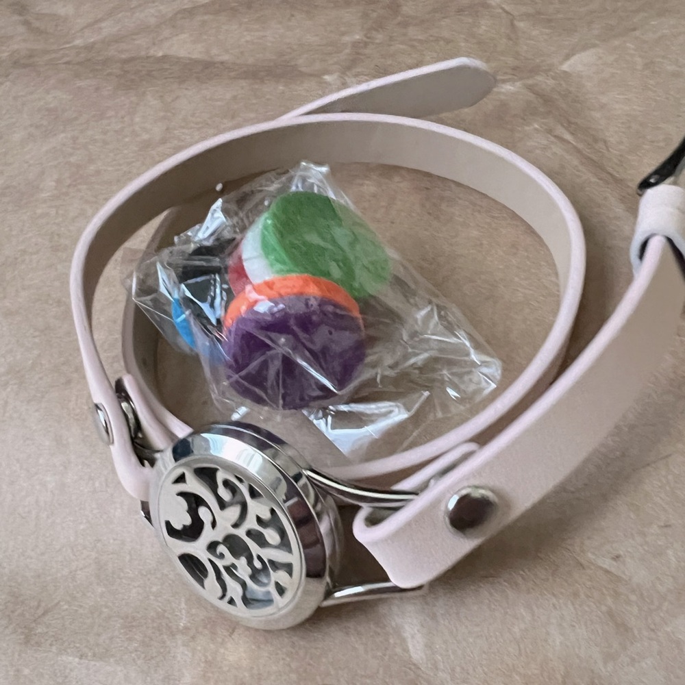 Essential Oil Diffuser Bracelet, Tree of Life Jewelry Aromatherapy